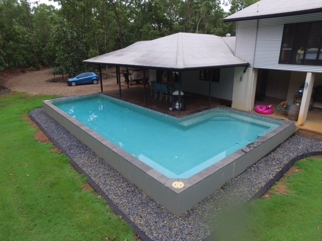 Pool renovation project